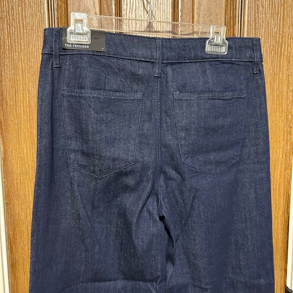 Ann Taylor Trouser High Rise Classic Blue Denim Jeans - Picture 8 of 9